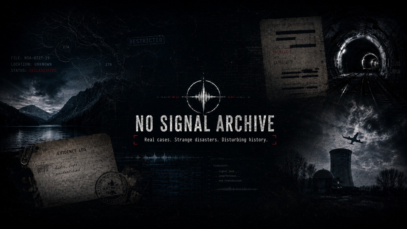 Visual de marca No Signal Archive
